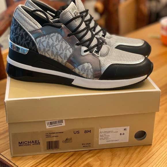 Michael Kors Women’s Liv Trainer Extreme Sneakers - Picture 1 of 3